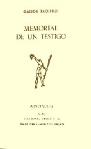 Memorial de un testigo