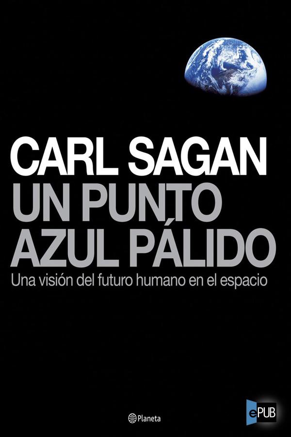 Un punto azul palido