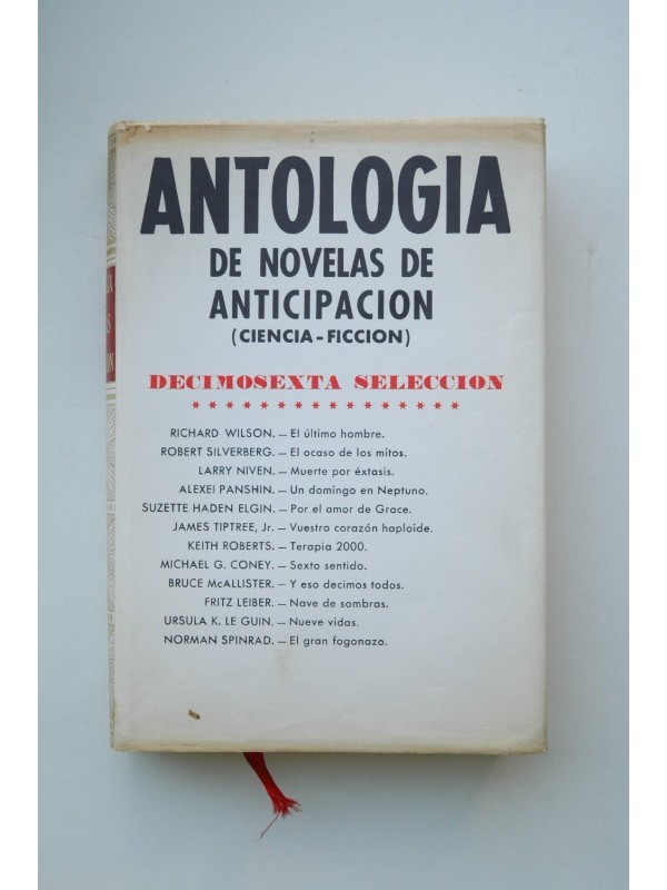 Antologia De Novelas De Anticipacion (Ciencia Ficc