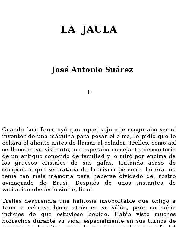 La jaula