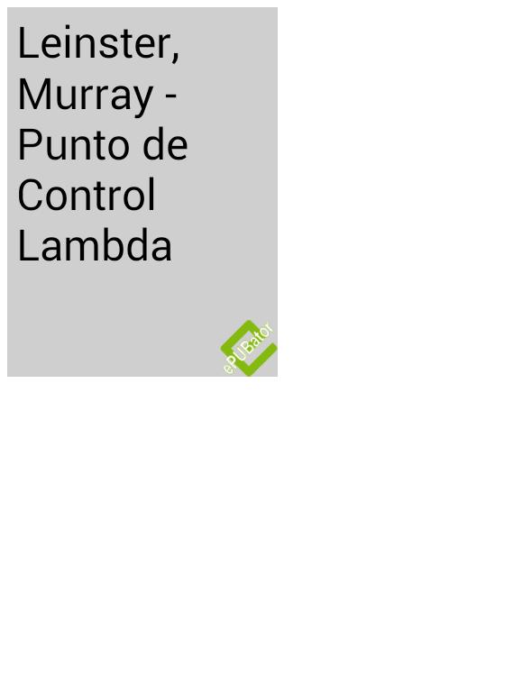 Punto de control Lambda