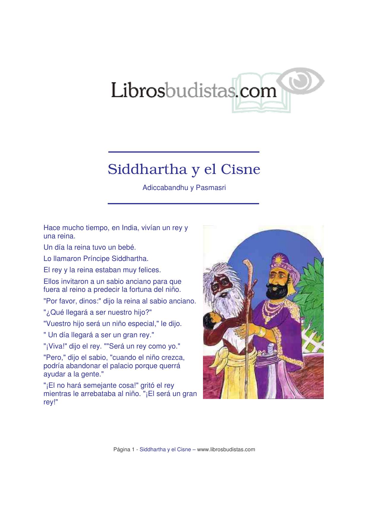 Siddhartha y el Cisne