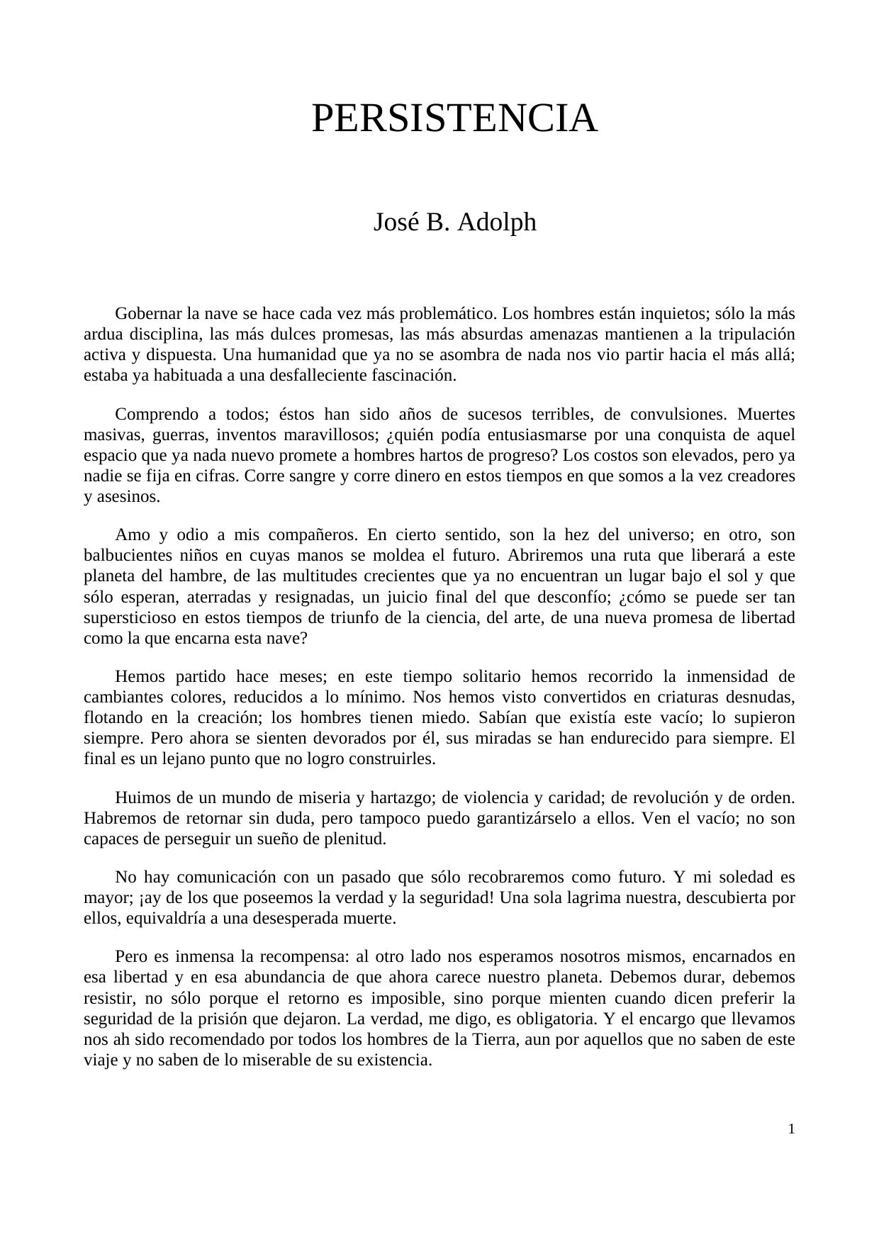 Persistencia