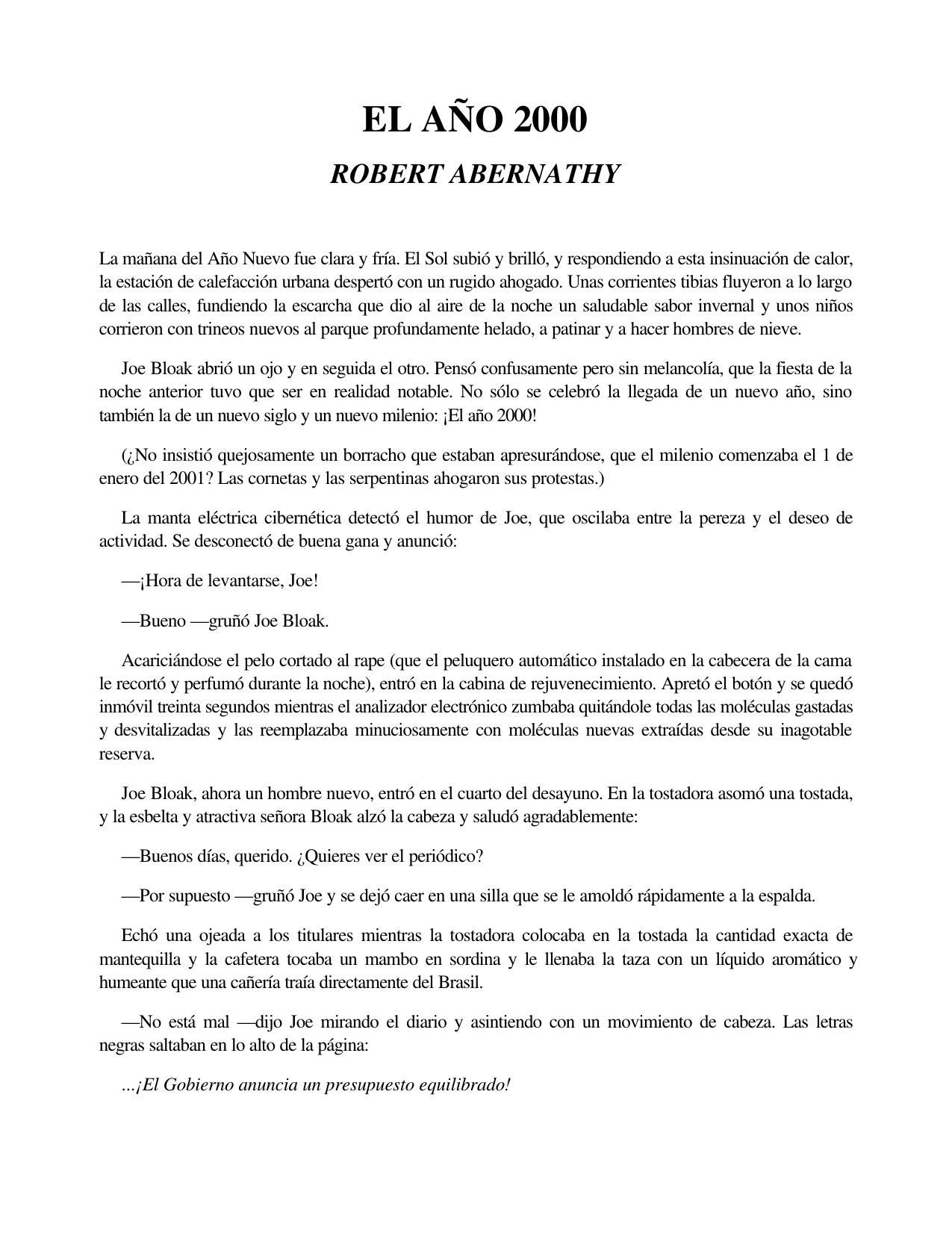 El Año 2000
