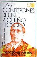 Las confesiones de un pequeño filósofo